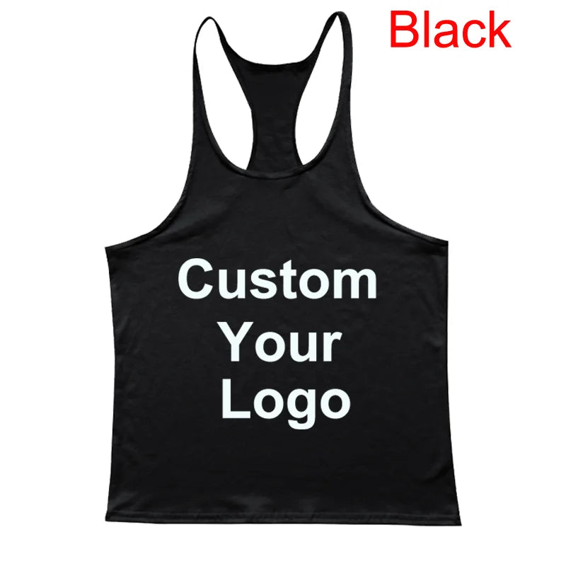 Men’s Gym Workout Bodybuilding Tank Top Y-Back Lightweight Muscle Fit Stringer Vest