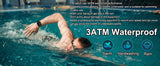 Military-Grade GPS Smartwatch for Men – 2.01” AMOLED, Bluetooth Calling, 3ATM Waterproof, 100+ Sports, 540mAh Battery thumbnail 10