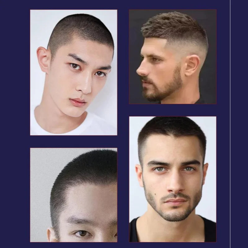 ISFRIDAY Self Cut Rotary Even Cut Hair Clipper UFO Electric Hair Trimmer Rechargeable Washable Haircut Machine