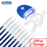 Vaclav V1703 Teeth Whitening Gel Kit with LED Light Lamp and Custom Trays thumbnail 10