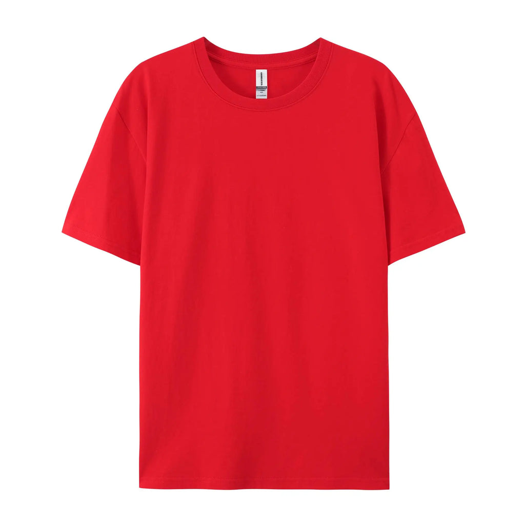 100% Cotton Women’s Loose Fit O-Neck T-Shirt – Casual Short Sleeve Summer Top
