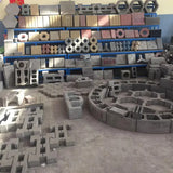 QT4-26 Semi Automatic Hydraulic Concrete Block Making Machine Hollow Cement Brick and Paver Moulding System thumbnail 4