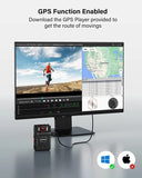BOBLOV M7 Pro 4K GPS Body Mounted Camera 128GB, 180° Rotating Lens, 4000mAh Battery, 15-Hour Recording Bodycam thumbnail 10