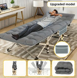 75 Inch Outdoor Folding Bed – Heavy-Duty Portable Camping & Guest Bed thumbnail 8