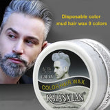 Hair Wax Dye – 9 Colors Temporary Styling Paste for Men & Women thumbnail 4