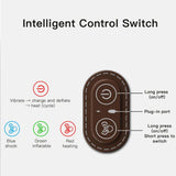 Electric Neck Massager Pillow Cervical Stretcher with Heat & Vibration – Orthopedic Neck and Back Support thumbnail 9