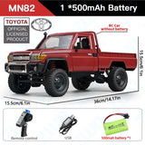 MN82 LC79 1:12 Retro 4WD RC Pickup Truck with LED Lights – Professional Remote Control Off-Road Model thumbnail 24