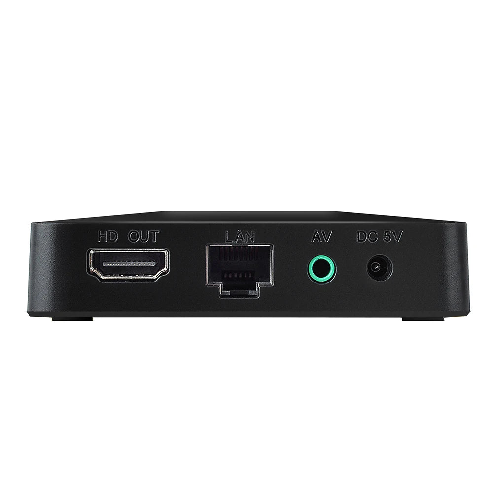 GTMEDIA iFire2 1080P FHD TV Box with M3U Decoder, H.265 HEVC 10bit, Built-in 2.4G WiFi & Ethernet, Android Media Player