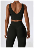 Seamless 2-Piece Women’s Yoga Set – Fitness Leggings & Sports Bra Workout Suit thumbnail 61