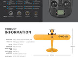 Qidi560 Moore M7 Off-Road RC Plane 4CH Brushless Remote Control Fixed Wing Aircraft – EPP Foam Model thumbnail 35