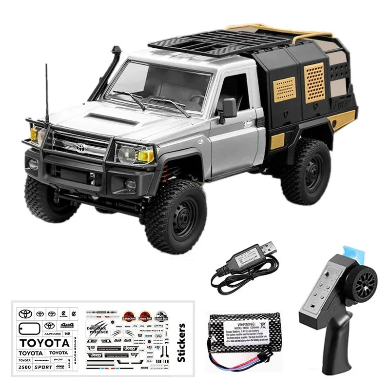 MN MODEL 1:12 RC Toyota Land Cruiser LC79 Rock Crawler MN82S Off-Road Pickup Truck