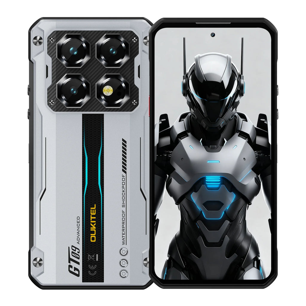 OUKITEL WP60 Rugged Smartphone 7.2” HD+ Display, 10000mAh, 108MP Camera, 48GB+512GB, Android 15, NFC, 120Hz