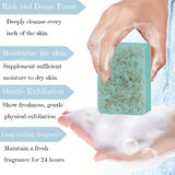 Seaweed Scrub Particle Soap – Vitamin E & Olive Oil Moisturizing Soap for Face & Body thumbnail 5