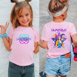 K-Pop Korean Wave Demon Hunter Kids 100% Cotton T-Shirt – Summer Street Style Cartoon Tee for Boys and Girls thumbnail 18