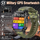 Military-Grade GPS Smartwatch for Men – 2.01” AMOLED, Bluetooth Calling, 3ATM Waterproof, 100+ Sports, 540mAh Battery thumbnail 42