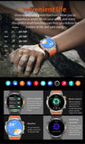 Outdoor Sports Smartwatch for Men – GPS, 1.56-inch AMOLED, 5ATM Waterproof, 650mAh Battery, Compass & HD Call thumbnail 28