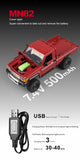 MN82 LC79 1:12 Retro 4WD RC Pickup Truck with LED Lights – Professional Remote Control Off-Road Model thumbnail 14