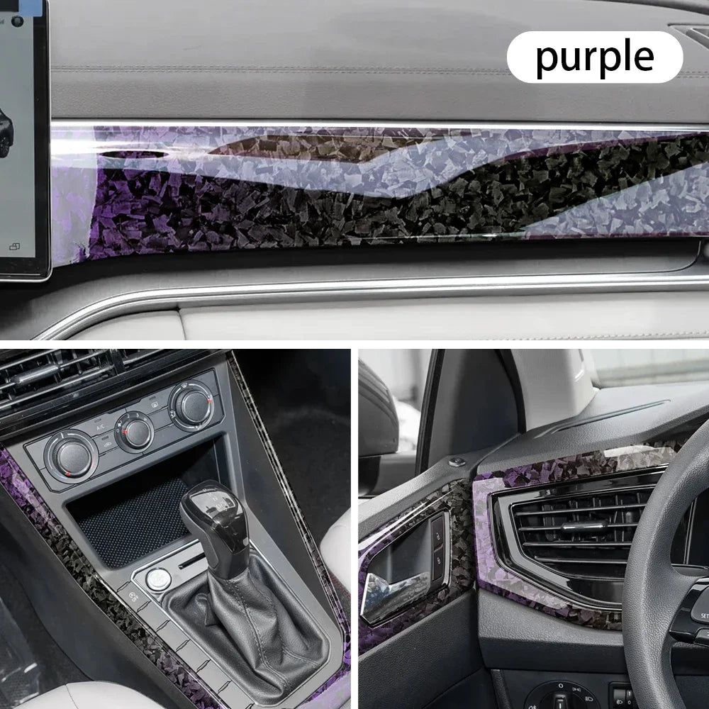 Carbon Fiber Vinyl Wrap Film Waterproof Glossy Self Adhesive Car Sticker Roll 150cm PVC Auto Body Protection Decal