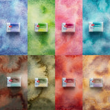 12 Color White Night Solid Watercolor Set 2.5ML Artist Travel Paint Box – Portable Layered Water Color Kit thumbnail 3