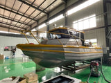 25ft / 7.5m Aluminum Easy Craft Fishing Boat – CE Certified, Outboard Ready, 8 Person Capacity thumbnail 6