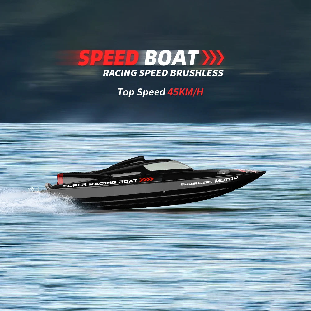WL916 / WL912-A RC Speedboat 2.4GHz High-Speed Remote Control Racing Boat for Kids