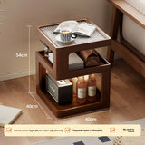 Solid Wood Bedside Table with Storage – Modern Minimalist Bedroom Side Table thumbnail 38