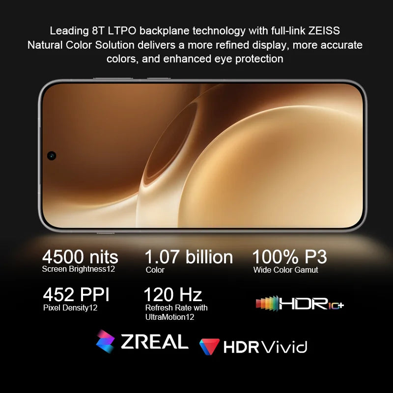 Original vivo X300 Pro 5G Smartphone 6.78" AMOLED 120Hz Screen 200MP APO Super Telephoto Lens 6510mAh