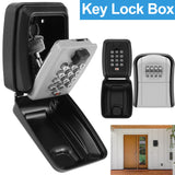 Password Lock Box – Anti-theft Wall-mounted Key & Card Safe thumbnail 1