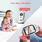 VB603 2.4G Wireless Video Baby Monitor with 3.2" LCD, Two-Way Audio, Night Vision & Temperature Monitoring thumbnail 2
