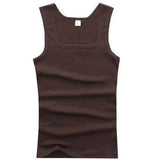 Men’s Sleeveless Cotton Fitness Tank Top – Breathable Summer Gym Vest thumbnail 34