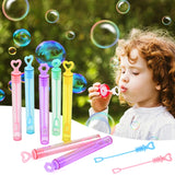 10-50pcs Colorful Heart Bubble Soap Bottles with Wands – Kids Party Favors & Wedding Gifts thumbnail 2