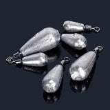 10pcs Fishing Weight Sinkers – Durable Water Drop Lead Weights (3.5g–20g) thumbnail 1