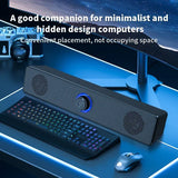 PC Soundbar Bluetooth Speaker – Wired & Wireless USB Powered for TV, PC, Laptop, Gaming, Home Theater thumbnail 2