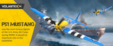 Volantex Spitfire RC Fighter Plane 400mm EPP Warbird – 4CH 2.4GHz RTF with XPilot Stabilization & One-Key Aerobatics thumbnail 10