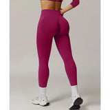 TKITK Women's High Waist Yoga Leggings Seamless Butt Lifting Gym Pants thumbnail 4