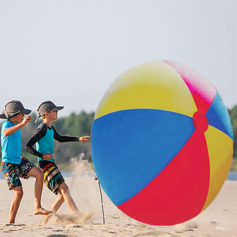 Giant Inflatable Beach Soccer Ball 70–200cm PVC Outdoor Lawn & Beach Sports Toy