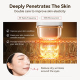 ANLAN Multi-Polar RF Beauty Device 9-in-1 EMS Facial Lifting & Skin Tightening Massager with 24K Gold Head and LED Light Therapy thumbnail 9