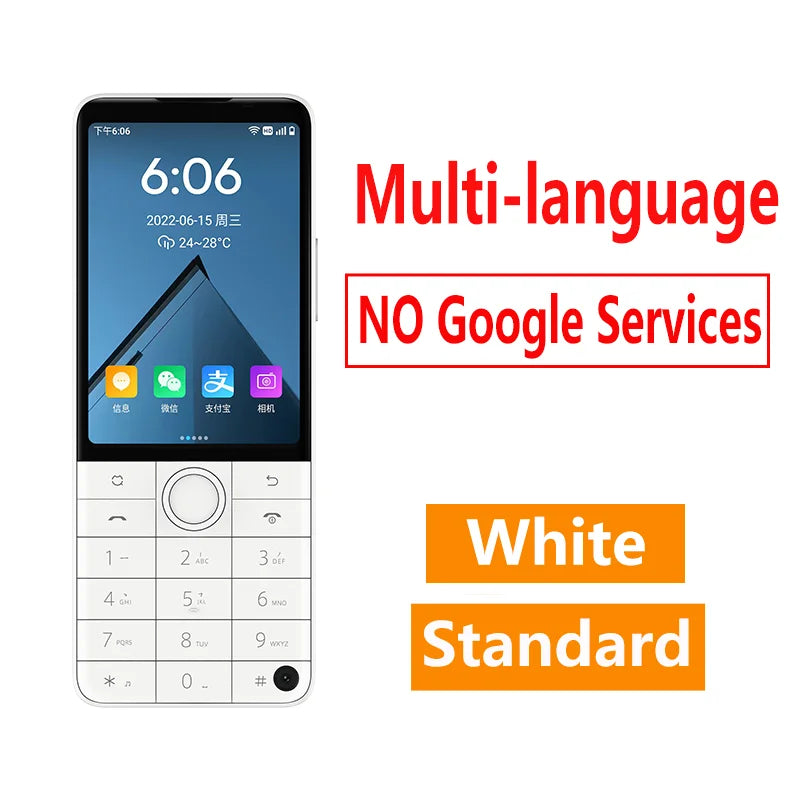 Qin F22 Pro Smart Touch Screen Phone 4GB RAM 64GB ROM Android Global Version 3.5" Display 5G WiFi