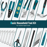 379-Piece Portable Tool Kit – Complete Home & Auto Repair Set with Durable Storage Case thumbnail 6