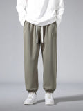 Men’s Big Size Hip Hop Jogger Sweatpants 6XL–8XL Loose Fit Cotton Blend Pants thumbnail 16