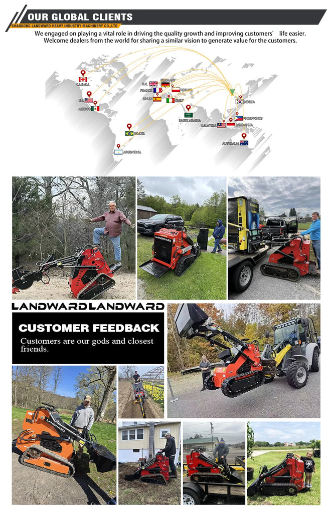 Crawler Skid Steer Loader – Multifunctional Compact Track Loader, Front-End Loader, Customized Chinese Skid Steer