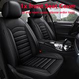 Leather Universal Car Seat Cover for BMW X1 X3 X4 X5 X6 F10 F20 320 520 525 E36 E46 Waterproof Interior Seat Protector thumbnail 11