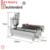 Commercial Automatic Donut Making Machine NP-1 – Stainless Steel 6kW High Productivity Donut Maker 220V/110V thumbnail 4