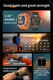 Outdoor Sports Smartwatch for Men – GPS, 1.56-inch AMOLED, 5ATM Waterproof, 650mAh Battery, Compass & HD Call thumbnail 8