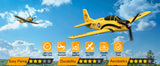 Volantex Spitfire RC Fighter Plane 400mm EPP Warbird – 4CH 2.4GHz RTF with XPilot Stabilization & One-Key Aerobatics thumbnail 17