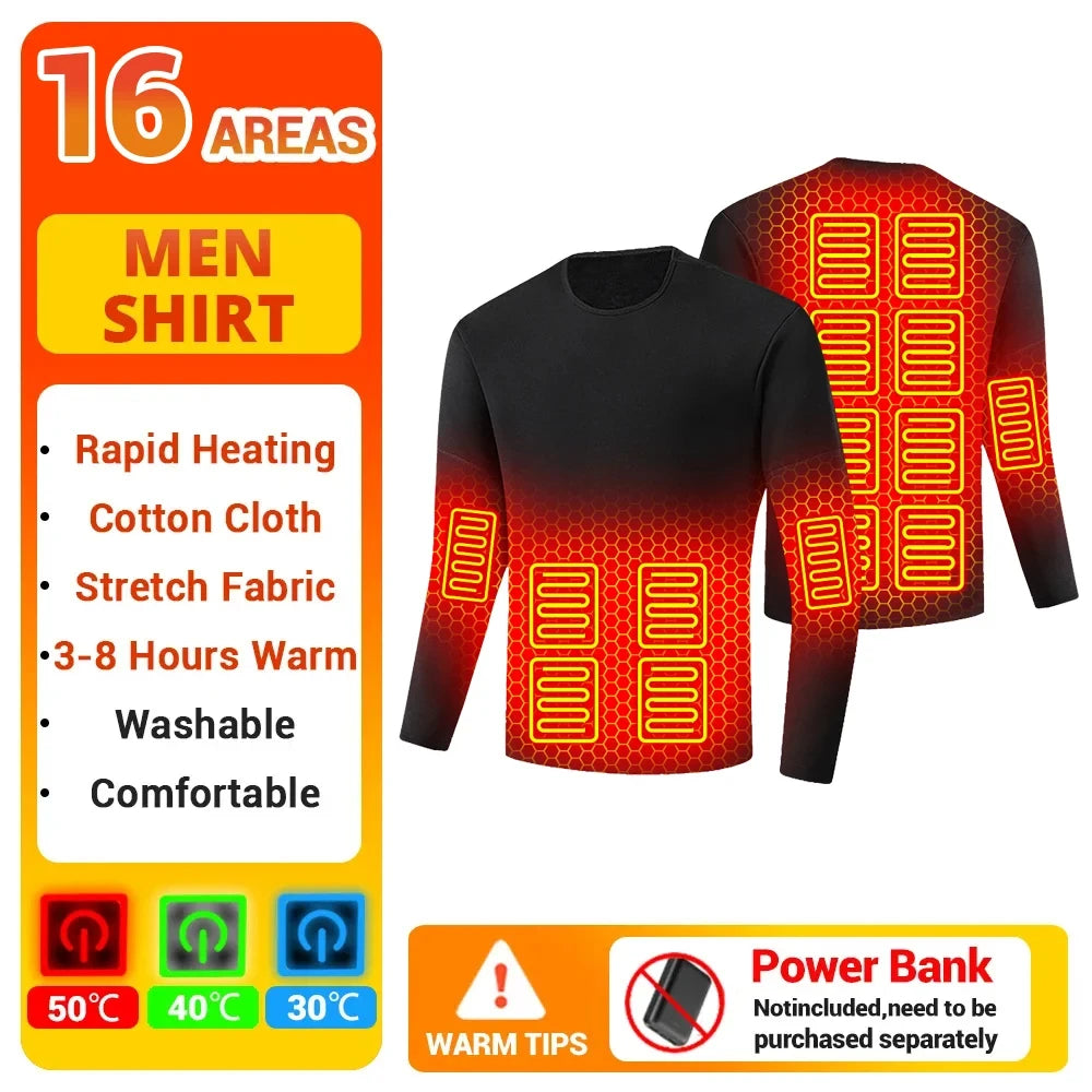 Self-Heating Thermal Jacket & Pants Set – USB Electric Heated Clothing for Men & Women | IRONRIDE