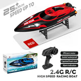 HJ808 RC Battery Boat 2.4GHz 25km/h High-Speed Remote Control Racing Ship Model Toy thumbnail 20