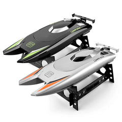 2.4G RC High Speed Racing Boat – Waterproof Double Motor Speedboat Toy (Model 805)