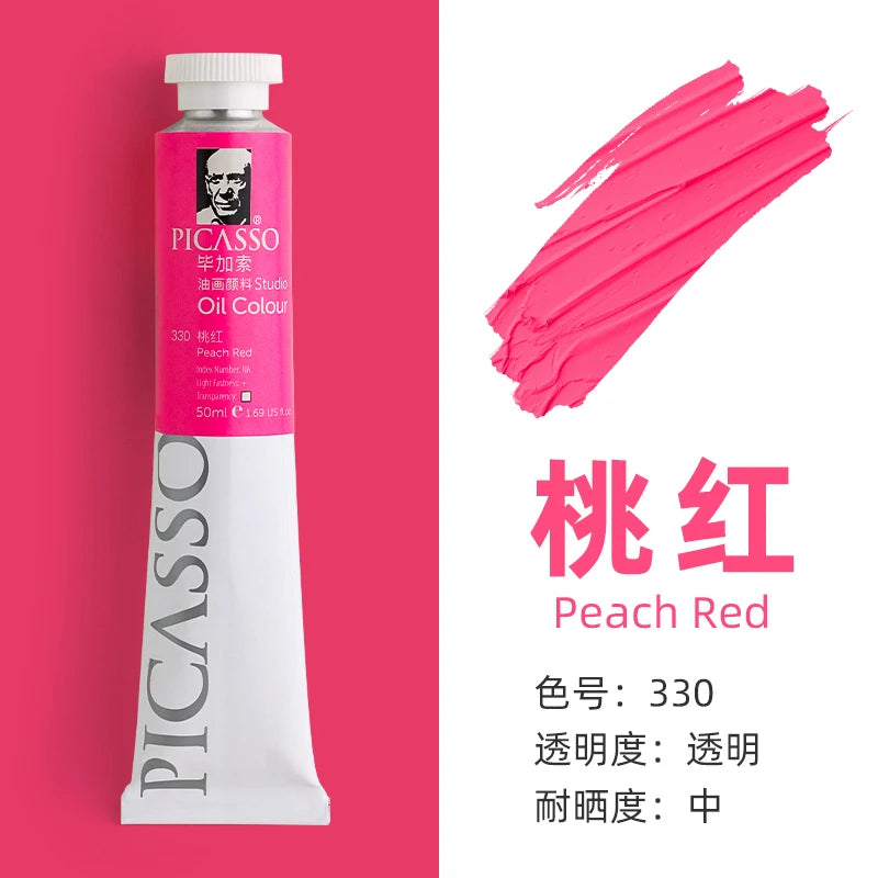 170ml Phoenix Large Tube Oil Paint – Non-Toxic, High Tint Strength, Mixable Artist Paint for Canvas & DIY Art