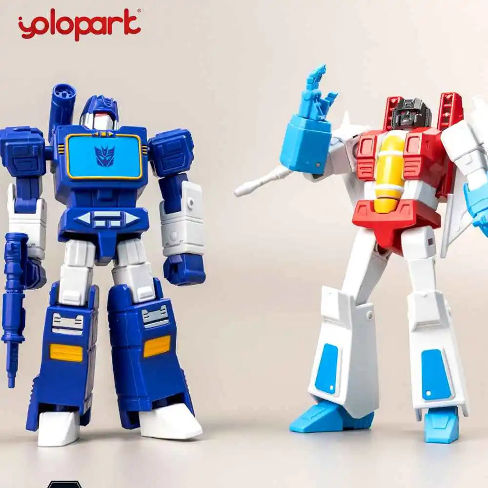 YOLOPARK AMK Mini Series Transformers Toys 12cm G1 Action Figures – Optimus Prime, Megatron, Bumblebee, Soundwave, Starscream